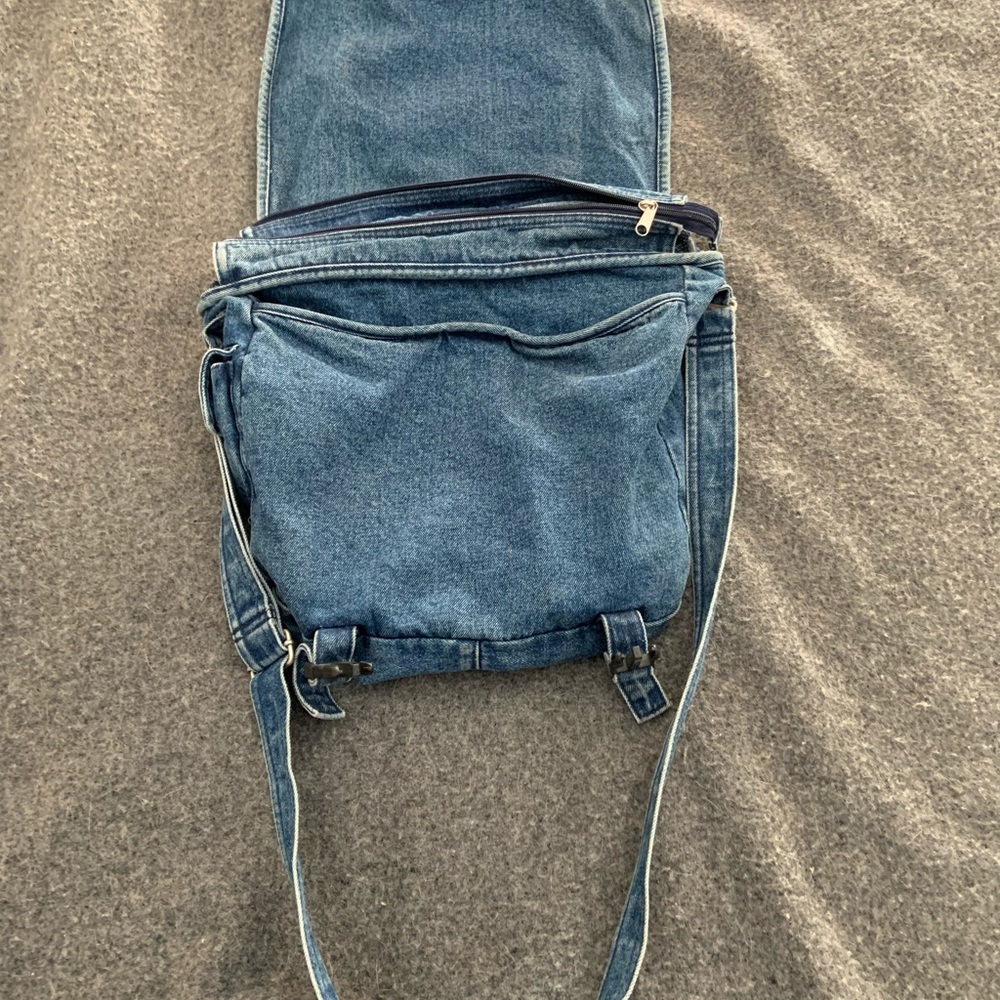 Denim Shoulder Purse/Carry All